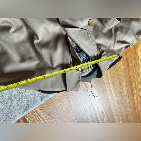 Burberry authentic classic check plaid coat USA 8 medium - Picture 6 of 15